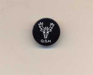 Photo of Black Engraved Buttons (Staghounds - England and Wales)