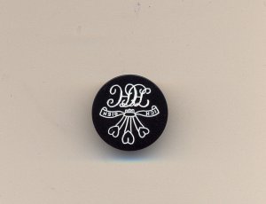 Photo of Black Engraved Buttons (Foxhounds, England and Wales)