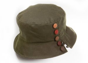 Photo of Olivia - Wax Split Brim and Buttons